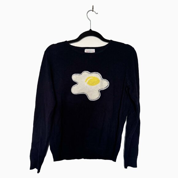 Modcloth Sunny Side Up Egg Sweater Compañia Fantastica - Picture 2 of 3